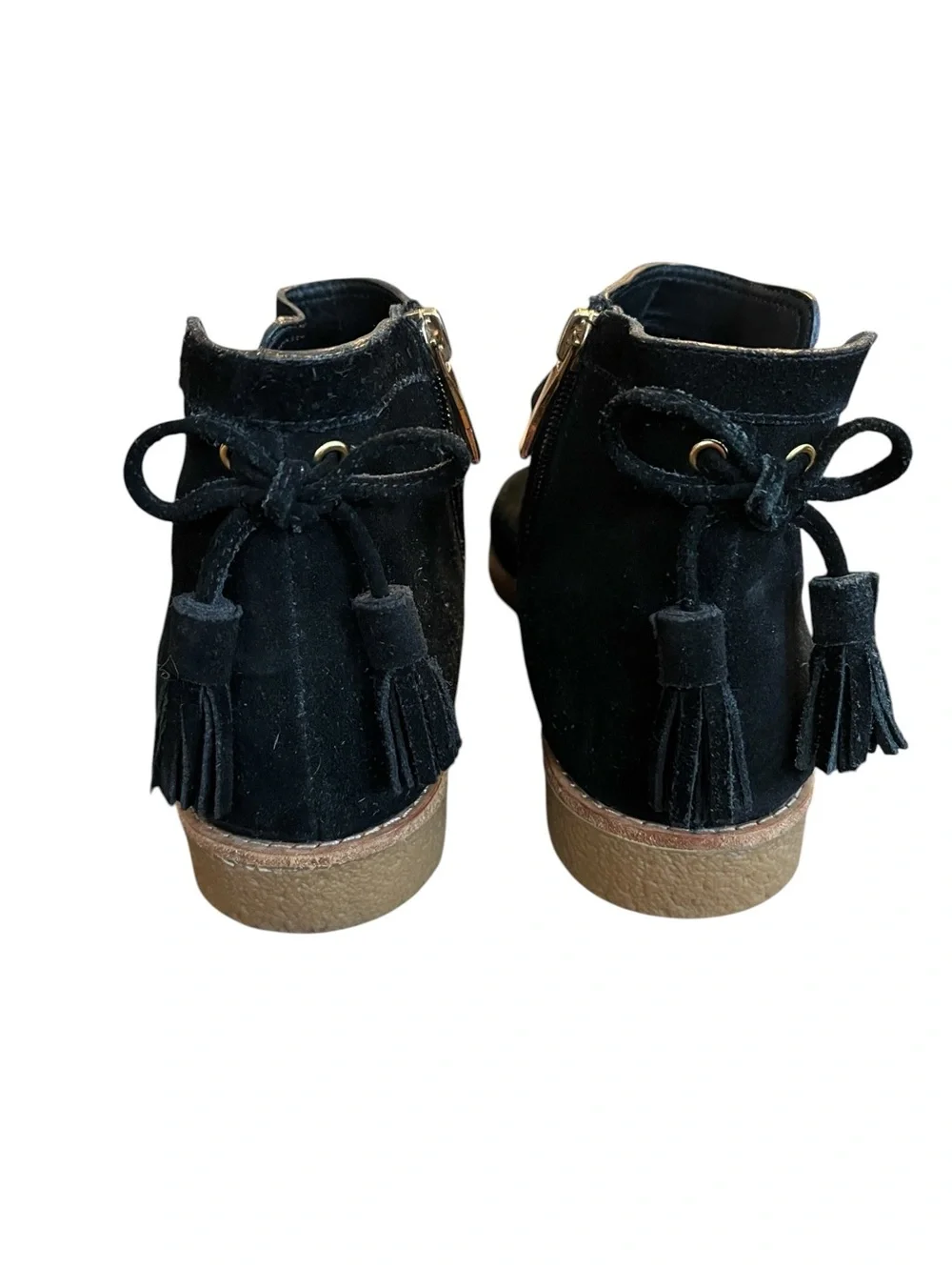 kate spade black suede